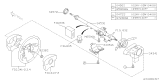 Diagram for Subaru Steering Column - 34500FE080
