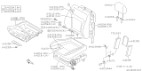 Diagram for Subaru Impreza WRX Seat Cover - 64140FE090OE