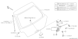 Diagram for Subaru Impreza STI Lift Support - 63269FE000