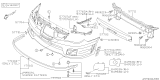 Diagram for Subaru Impreza WRX Bumper - 55504FE020