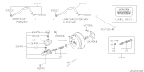 Diagram for Subaru Impreza STI Brake Master Cylinder - 26401FA031