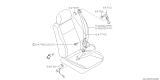 Diagram for Subaru Impreza Seat Belt - 64621FE070NE