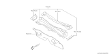 Diagram for Subaru Dash Panels - 52200SA0029P
