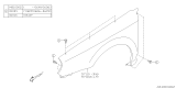 Diagram for Subaru Fender - 57110FE110