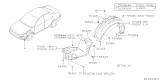 Diagram for Subaru Impreza Wheelhouse - 59110FA000