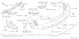 Diagram for Subaru WRX Bumper - 57718VA010