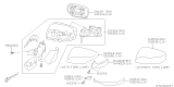 Diagram for Subaru Crosstrek Car Mirror - 91039AL13A