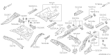 Diagram for Subaru WRX Floor Pan - 52122FJ0319P