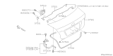 Diagram for Subaru WRX Trunk Lid Latch - 57530FJ020