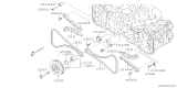 Diagram for Subaru Legacy Timing Chain Tensioner - 13142AA090