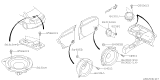 Diagram for 2014 Subaru XV Crosstrek Car Speakers - 86301FG002