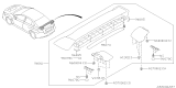 Diagram for Subaru Impreza Spoiler - 96061VA010NN