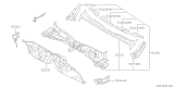 Diagram for 2014 Subaru Forester Dash Panels - 52210FJ0409P