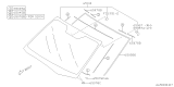 Diagram for 2013 Subaru XV Crosstrek Windshield - 65009FJ091