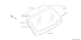 Diagram for Subaru Impreza STI Windshield - 65109FG020