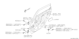 Diagram for Subaru XV Crosstrek Door Check - 62124FJ000