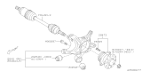 Diagram for Subaru Impreza WRX Wheel Hub - 28473SC000