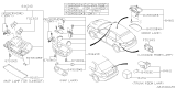 Diagram for Subaru Impreza WRX Dome Light - 84621FG131ME
