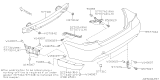 Diagram for 2010 Subaru Impreza Bumper - 57704FG051