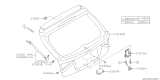 Diagram for 2014 Subaru Impreza WRX Lift Support - 63269FG020