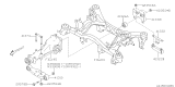 Diagram for Subaru Crossmember Bushing - 41322FG000