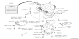 Diagram for Subaru Fuel Tank Strap - 42017AG011