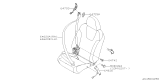 Diagram for Subaru Impreza Seat Belt - 64621FG010AQ