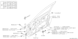 Diagram for Subaru Impreza Door Check - 62302FC003