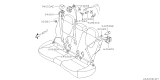 Diagram for Subaru Impreza WRX Seat Belt - 64661FG000JI