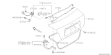 Diagram for 2014 Subaru Impreza STI Trunk Lid Latch - 57530FG001