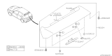 Diagram for Subaru Spoiler - 96031FG010NN