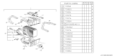 Diagram for Subaru Legacy Evaporator - 73061AA010