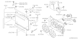 Diagram for 2021 Subaru Ascent Radiator - 45111XC00A