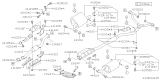 Diagram for 2020 Subaru Legacy Exhaust Hanger - 44066AL01A