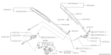 Diagram for 1999 Subaru Legacy Wiper Arm - 86532AC260