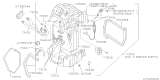 Diagram for Subaru Legacy Blower Motor Resistor - 73532AC000