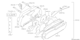 Diagram for Subaru Legacy Instrument Cluster - 85014AC830