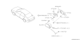 Diagram for Subaru Outback Fuel Door - 57601AC010