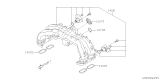 Diagram for Subaru Forester Intake Manifold Gasket - 14035AA750