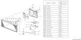 Diagram for Subaru SVX Radiator - 45199PA000