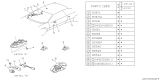 Diagram for 1995 Subaru Legacy Relay - 85542GA031