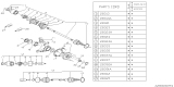 Diagram for Subaru SVX CV Boot - 28023PA000