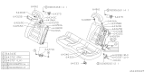 Diagram for 1994 Subaru SVX Seat Cover - 64440PA010MD