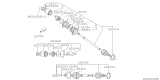 Diagram for Subaru SVX Axle Shaft Retainer - 28035PA000