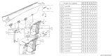 Diagram for Subaru XT Window Motor - 85511GA110