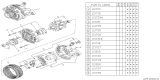 Diagram for Subaru Justy Alternator Bearing - 23721AA030