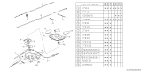 Diagram for Subaru Speedometer Cable - 37411GA320