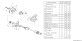 Diagram for Subaru GL Series Brake Dust Shields - 25143GA170