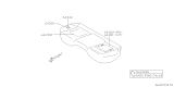 Diagram for Subaru Outback Seat Cushion - 64369AN00A