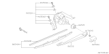 Diagram for Subaru Wiper Arm - 86532AN08A
